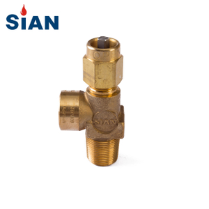 ニードルタイプ酸素窒素ガスボンベバルブ