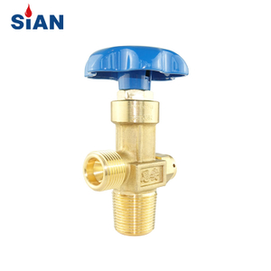 高品質中国FUHUAファクトリーSiANブランドQF-2工業用酸素窒素エアセーフシリンダーフラッパータイプ真ちゅう製ガスバルブ
