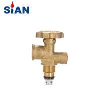 SIAN V9バルブ - 複合ガス容器用に最適化されたLPGシリンダーバルブ