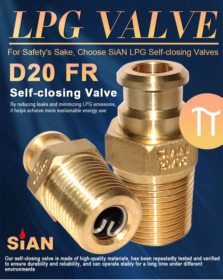 D20 LPGセルフクロージングバルブ（1）