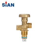 SIAN PV05コンポジットシリンダーバルブ - 複合ボトル用の軽量および耐久性のあるLPGバルブ