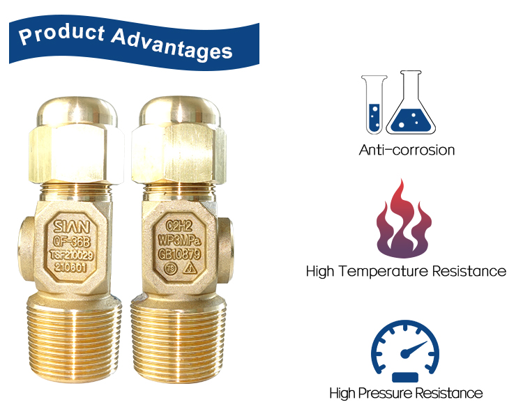 C2H2ガスシリンダーニードルバルブ（4）