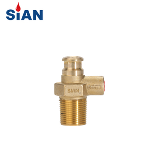 SIAN D20自己閉鎖バルブ - 安全で効率的なオートシャットLPGシリンダーバルブ