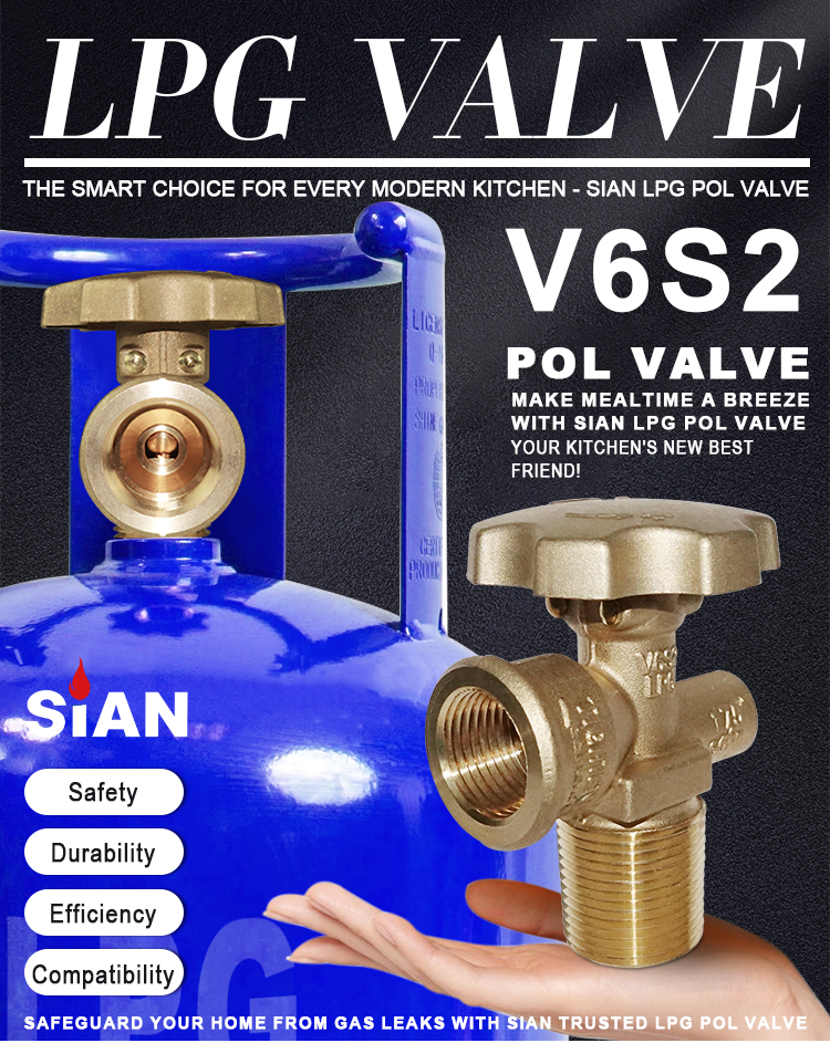 フィリファイン用のSian V6S2 LPG Pol Valve（1）
